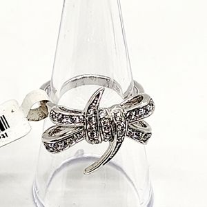 Beautiful Sterling Silver Bow Ring NWT